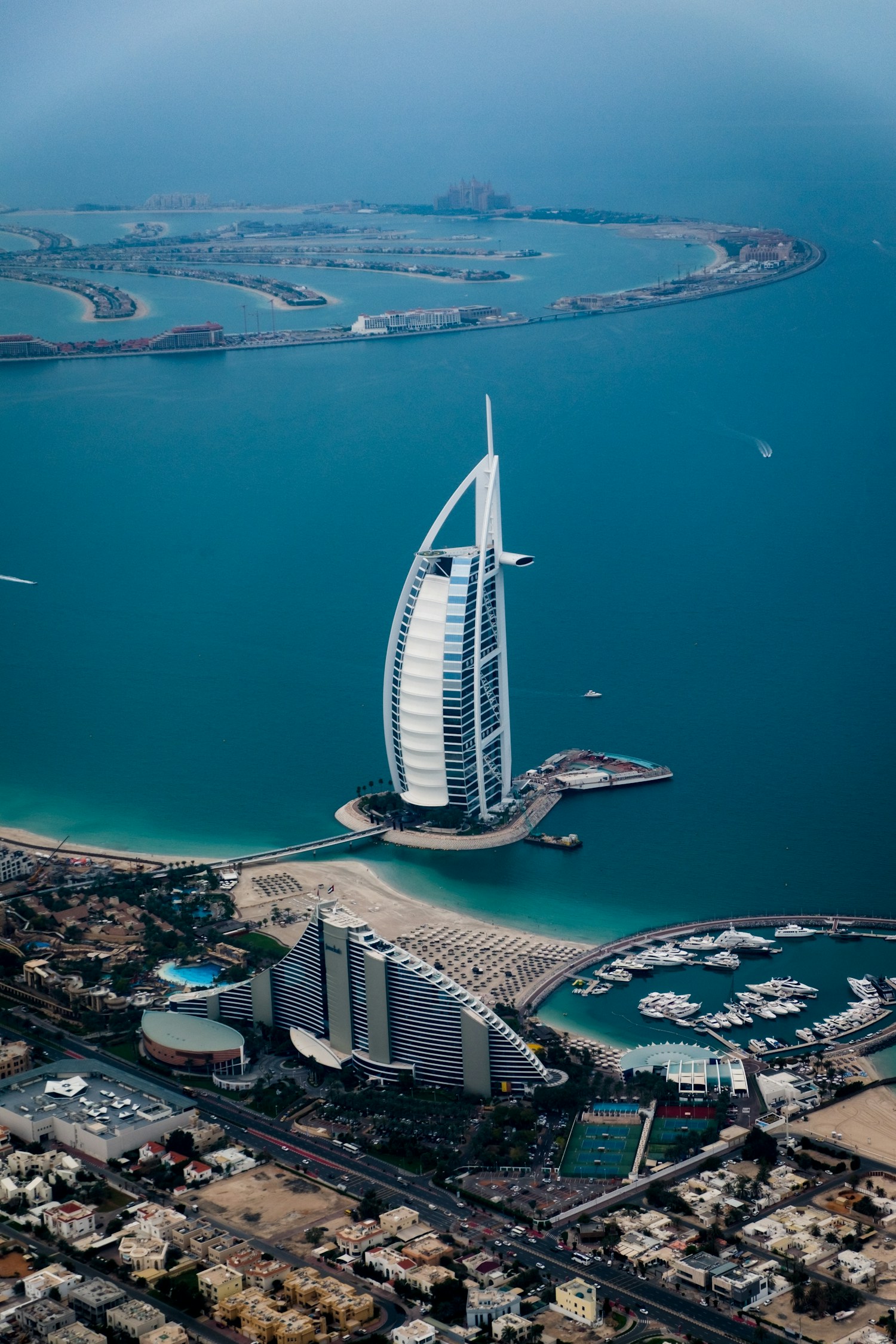Burj Al Arab beside the Arabian Gulf